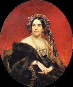 Karl Briullov Portrait of Princess Maria Volkonskaya painting